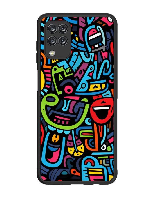 Doodlephoria Glossy Soft Edge Case for Samsung Galaxy M12 Chachhi