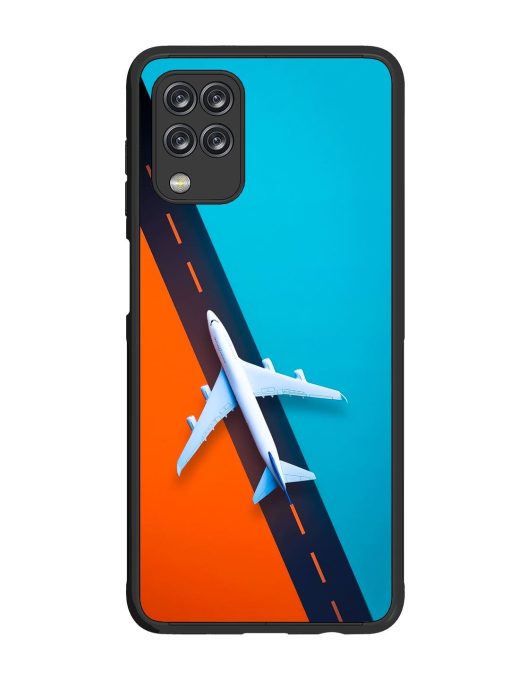 Skyward Bound Glossy Soft Edge Case for Samsung Galaxy M12 Chachhi