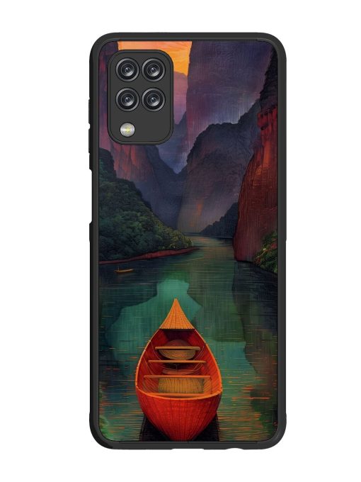 Serene Passage Glossy Soft Edge Case for Samsung Galaxy M12 Chachhi