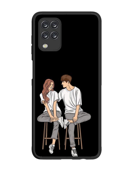 Soulful Connection Glossy Soft Edge Case for Samsung Galaxy M12 Chachhi