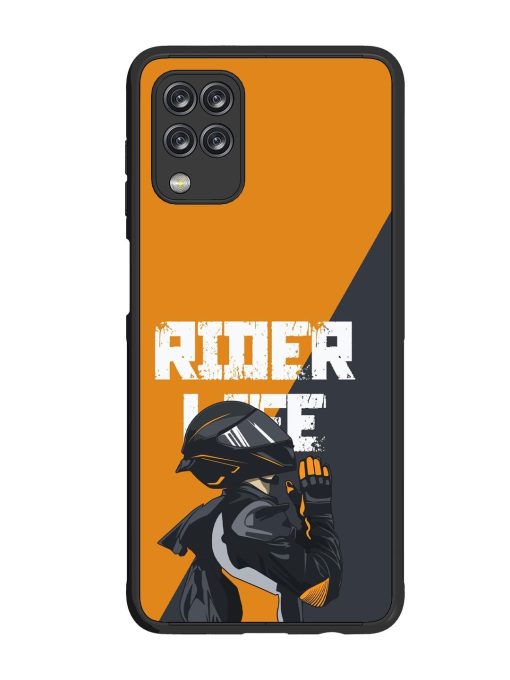 Ride Never Ends Glossy Soft Edge Case for Samsung Galaxy M12 Chachhi