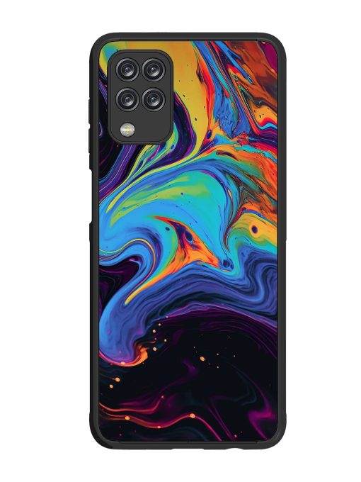 Liquid Dreamscape Glossy Soft Edge Case for Samsung Galaxy M12 Chachhi