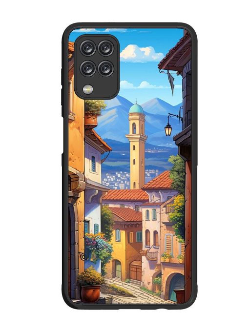 Tuscan Twilight Glossy Soft Edge Case for Samsung Galaxy M12 Chachhi