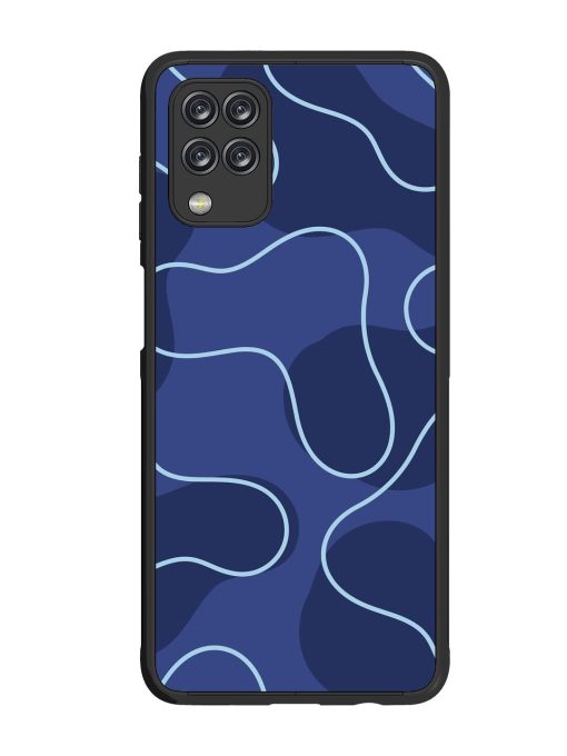 Midnight Maze Glossy Soft Edge Case for Samsung Galaxy M12 Chachhi