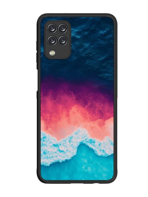 Where The Ocean Meets The Sky Glossy Soft Edge Case for Samsung Galaxy M12 Chachhi