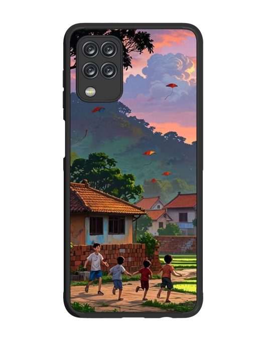 Sunset Play Glossy Soft Edge Case for Samsung Galaxy M12 Chachhi