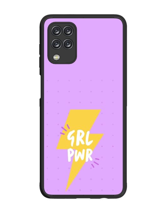 Girl Power Spark Glossy Soft Edge Case for Samsung Galaxy M12 Chachhi