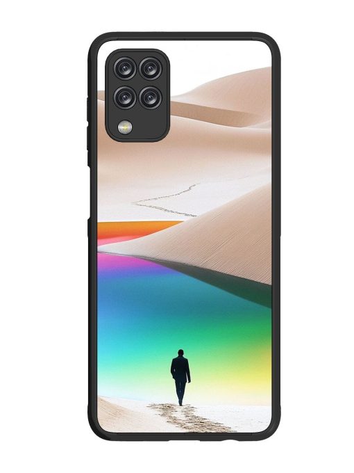 Desert Dreams Glossy Soft Edge Case for Samsung Galaxy M12 Chachhi