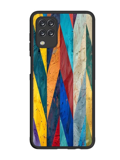 Abstract Tapestry Glossy Soft Edge Case for Samsung Galaxy M12 Chachhi