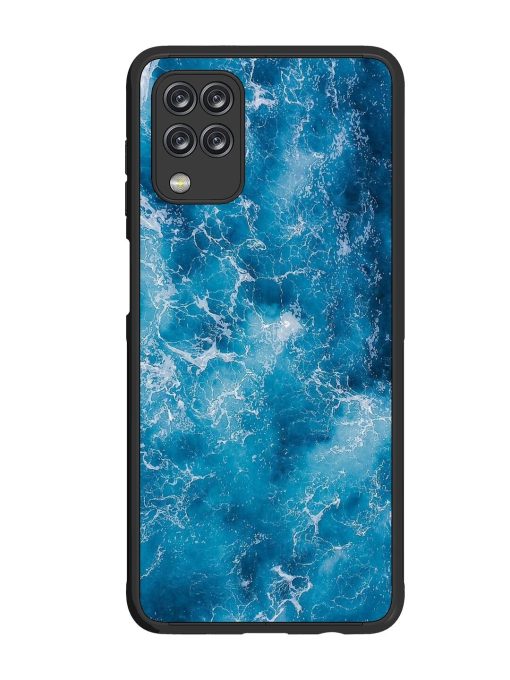 Oceanic Abyss Glossy Soft Edge Case for Samsung Galaxy M12 Chachhi