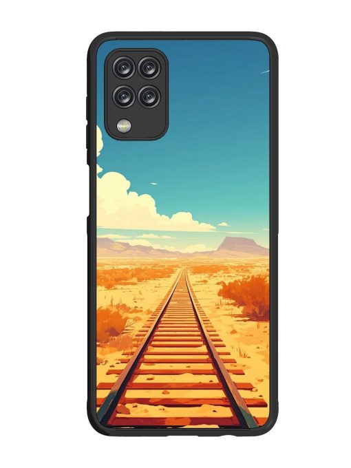 Endless Horizon Glossy Soft Edge Case for Samsung Galaxy M12 Chachhi