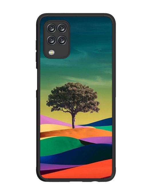 Rainbow'S Lone Sentinel Glossy Soft Edge Case for Samsung Galaxy M12 Chachhi