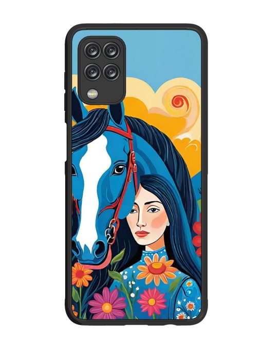 Equine Enchantment Glossy Soft Edge Case for Samsung Galaxy M12 Chachhi