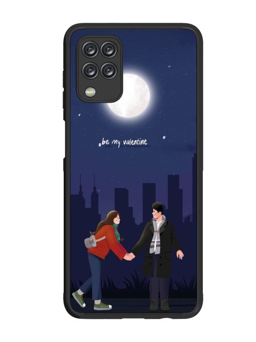 Moonlight Proposal Glossy Soft Edge Case for Samsung Galaxy M12 Chachhi