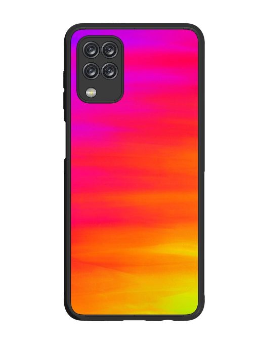 Neon Horizon Glossy Soft Edge Case for Samsung Galaxy M12 Chachhi