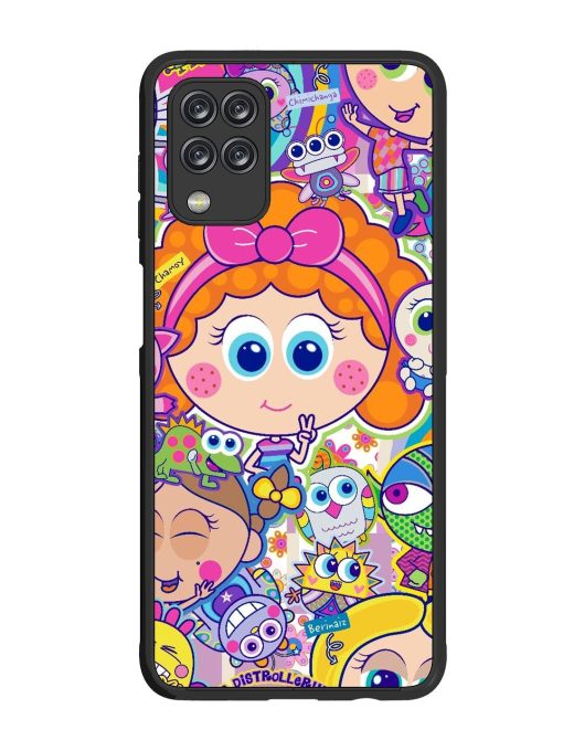 Distroller Friends Glossy Soft Edge Case for Samsung Galaxy M12