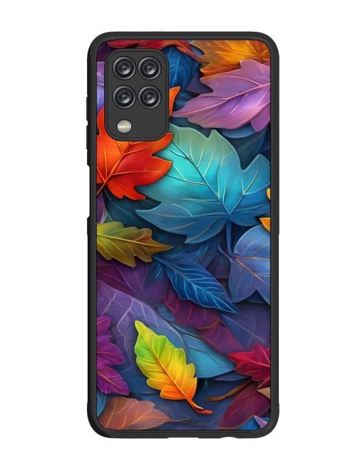 Autumn'S Embrace Glossy Soft Edge Case for Samsung Galaxy M12 Chachhi