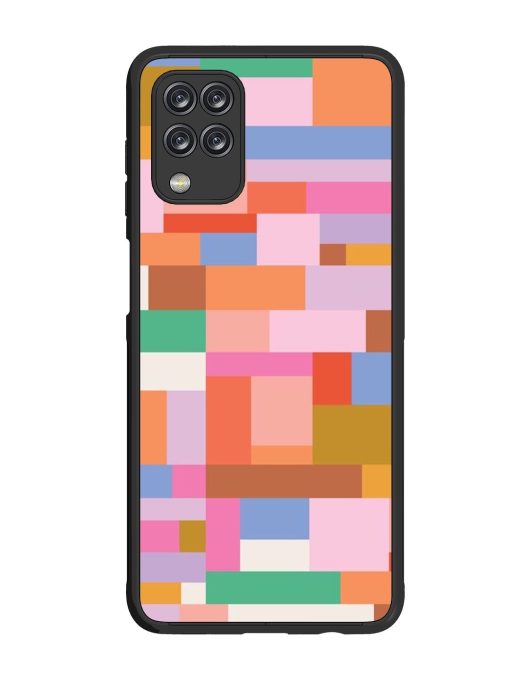 Colorful Chaos Glossy Soft Edge Case for Samsung Galaxy M12 Chachhi