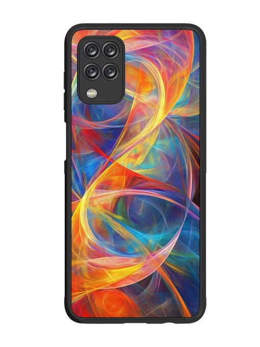 Cosmic Currents Glossy Soft Edge Case for Samsung Galaxy M12 Chachhi