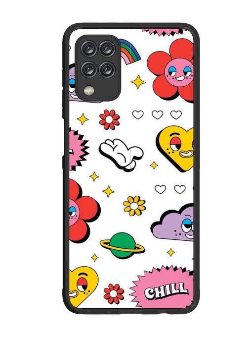 Whimsical Wonderland Glossy Soft Edge Case for Samsung Galaxy M12 Chachhi