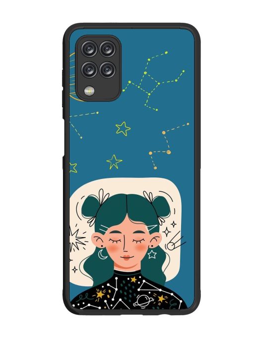 Cosmic Daydreamer Glossy Soft Edge Case for Samsung Galaxy M12 Chachhi