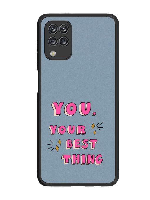 Self-Love Sparkles Glossy Soft Edge Case for Samsung Galaxy M12 Chachhi