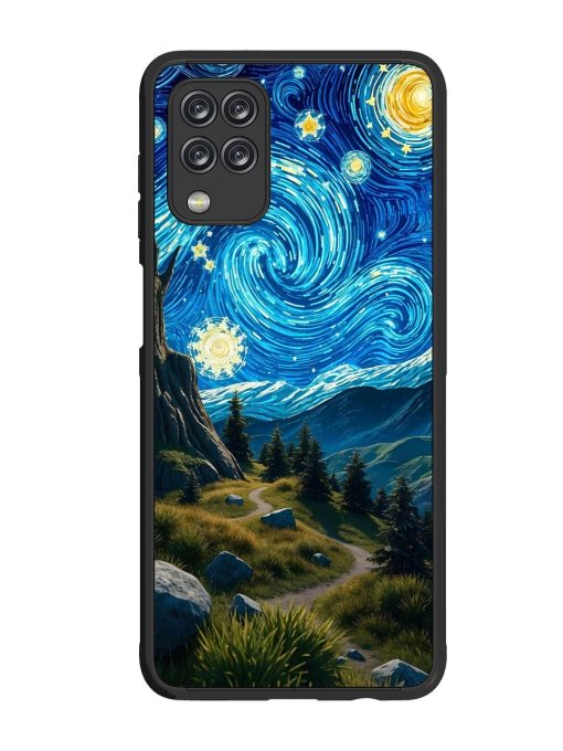 Starry Night In The Shire Glossy Soft Edge Case for Samsung Galaxy M12 Chachhi