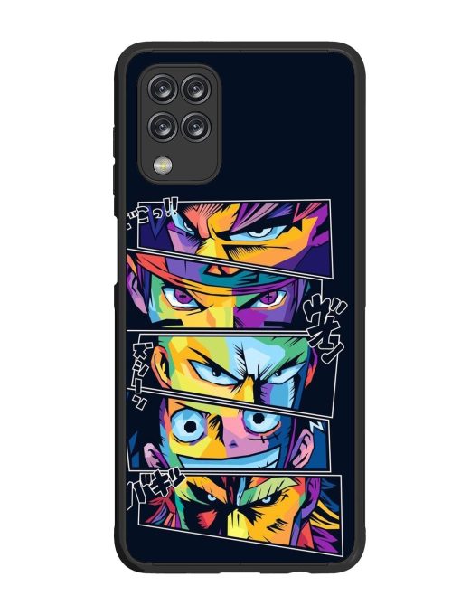 One Piece Powerhouse Glossy Soft Edge Case for Samsung Galaxy M12 Chachhi