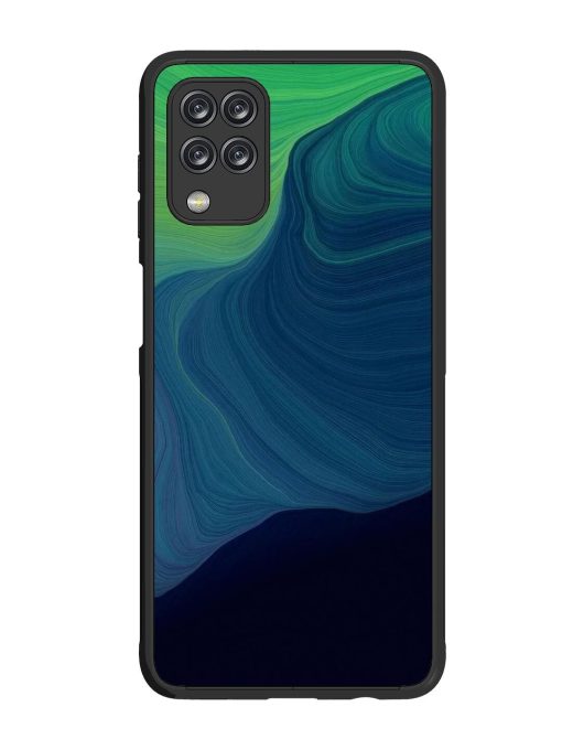 Oceanic Dreams Glossy Soft Edge Case for Samsung Galaxy M12 Chachhi