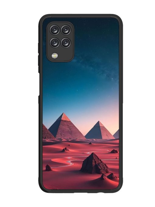 Ancient Wonders Sky Glossy Soft Edge Case for Samsung Galaxy M12 Chachhi