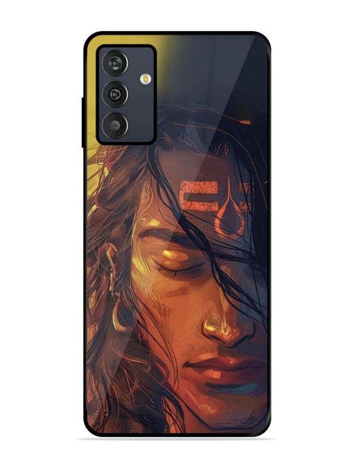 Tranquil Shiva Glossy Soft Edge Case for Samsung Galaxy M13 (4G) Chachhi