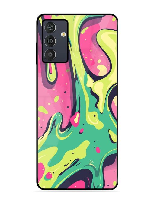 Gooey Grooves Glossy Soft Edge Case for Samsung Galaxy M13 (4G) Chachhi