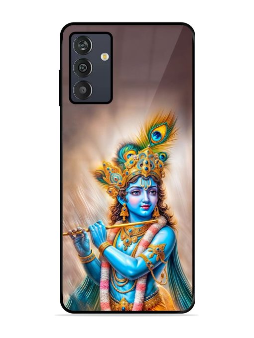 Divine Krishna Glossy Soft Edge Case for Samsung Galaxy M13 (4G) Chachhi