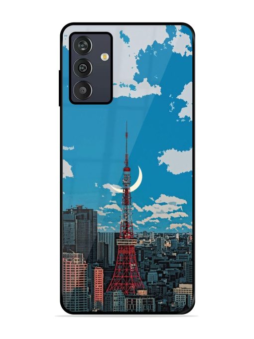 Tokyo Twilight Glossy Soft Edge Case for Samsung Galaxy M13 (4G) Chachhi