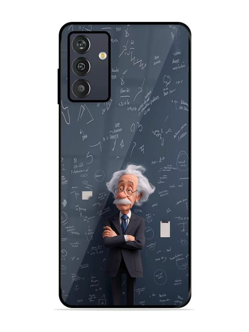 Albert Einstein Glossy Soft Edge Case for Samsung Galaxy M13 (4G)