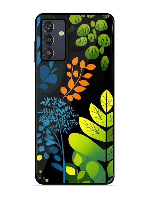 Midnight Garden Glossy Soft Edge Case for Samsung Galaxy M13 (4G) Chachhi