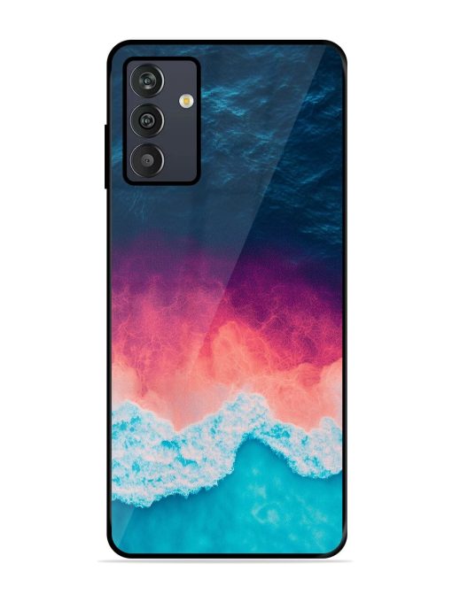 Where The Ocean Meets The Sky Glossy Soft Edge Case for Samsung Galaxy M13 (4G) Chachhi