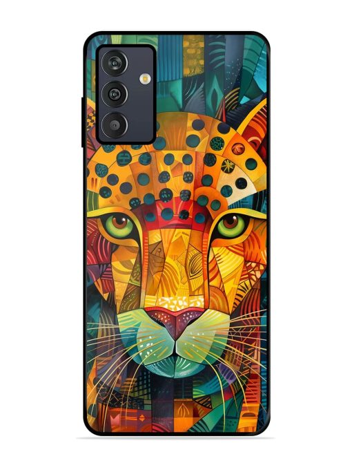 Mosaic Majesty Glossy Soft Edge Case for Samsung Galaxy M13 (4G) Chachhi