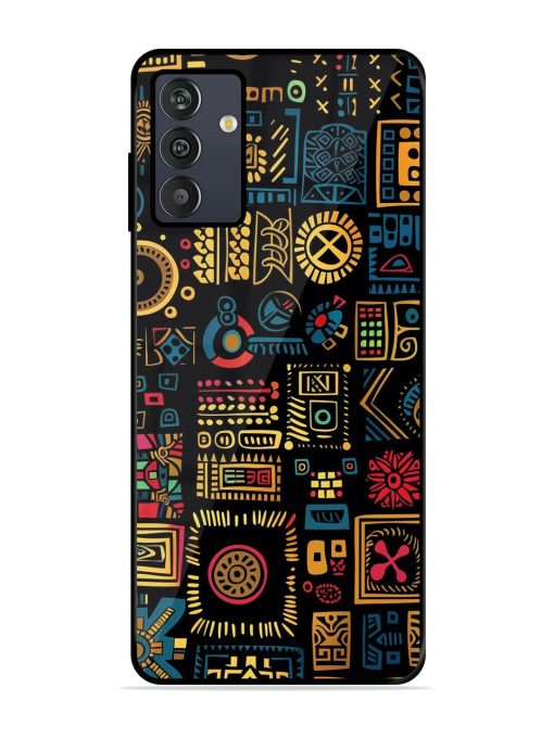 Tribal Tapestry Glossy Soft Edge Case for Samsung Galaxy M13 (4G) Chachhi