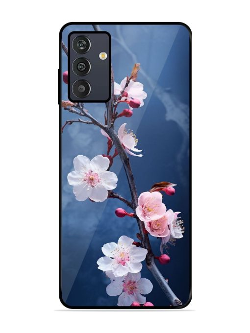 Delicate Blossoms Glossy Soft Edge Case for Samsung Galaxy M13 (4G) Chachhi