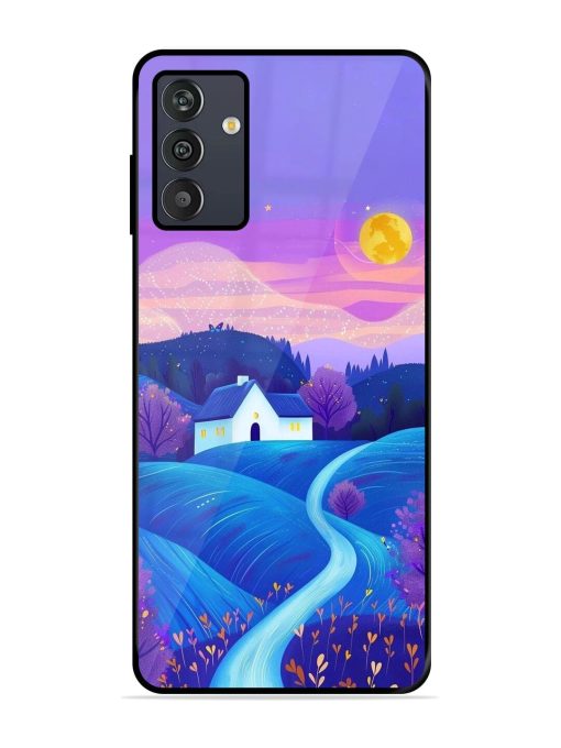 Moonlit Meadow Glossy Soft Edge Case for Samsung Galaxy M13 (4G) Chachhi