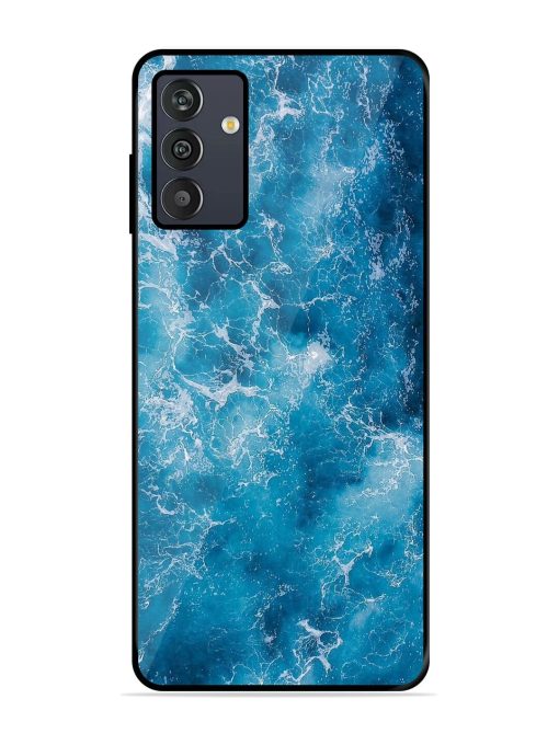 Oceanic Abyss Glossy Soft Edge Case for Samsung Galaxy M13 (4G) Chachhi