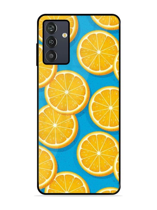 Citrus Symphony Glossy Soft Edge Case for Samsung Galaxy M13 (4G) Chachhi