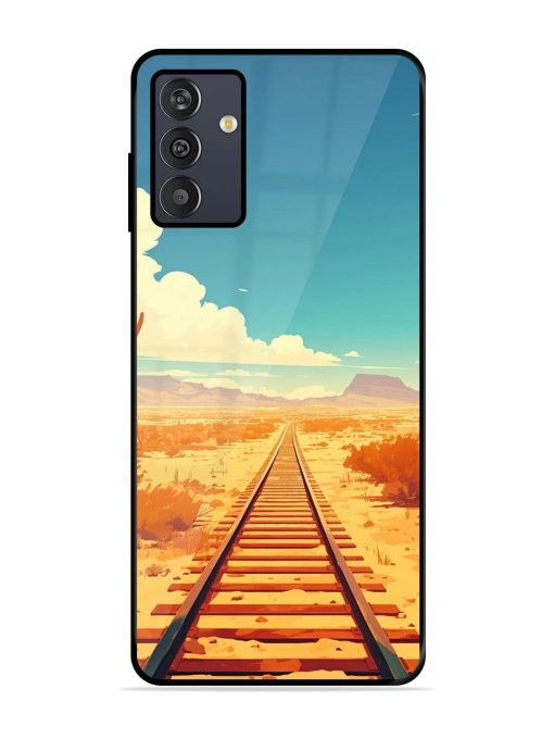 Endless Horizon Glossy Soft Edge Case for Samsung Galaxy M13 (4G) Chachhi