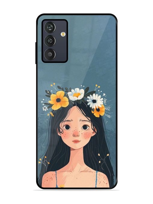 Gurl Art Glossy Soft Edge Case for Samsung Galaxy M13 (4G) Chachhi