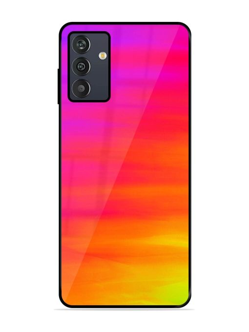 Neon Horizon Glossy Soft Edge Case for Samsung Galaxy M13 (4G) Chachhi