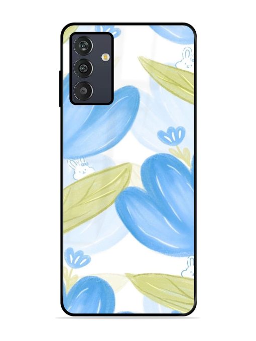 Bunny'S Blue Garden Glossy Soft Edge Case for Samsung Galaxy M13 (4G) Chachhi