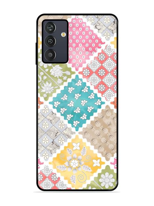 Patchwork Dreamscape Glossy Soft Edge Case for Samsung Galaxy M13 (4G)