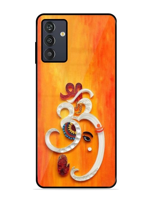 Ganesha In Quilling Art Glossy Soft Edge Case for Samsung Galaxy M13 (4G) Chachhi