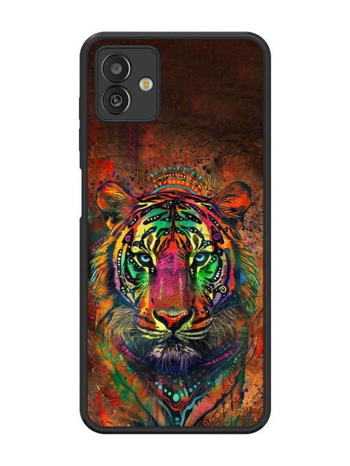 Cosmic Tiger Glossy Soft Edge Case for Samsung Galaxy M13 (5G) Chachhi